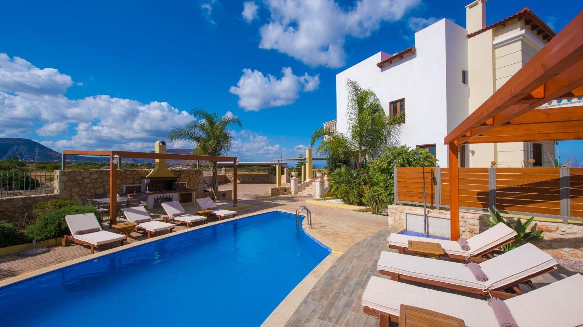 Sunshine Villa With Private Pool By Estia Hersonissos  Exteriér fotografie